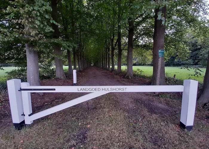 Met Omheinde Tuin Op De Veluwe Dom wakacyjny Hulshorst