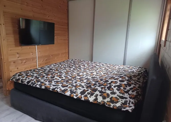 Dom wakacyjny Met Omheinde Tuin Op De Veluwe