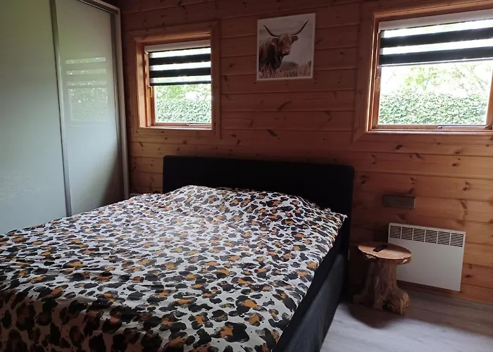 Met Omheinde Tuin Op De Veluwe Dom wakacyjny