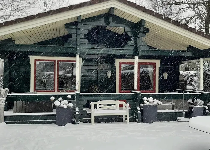 Met Omheinde Tuin Op De Veluwe Dom wakacyjny Hulshorst